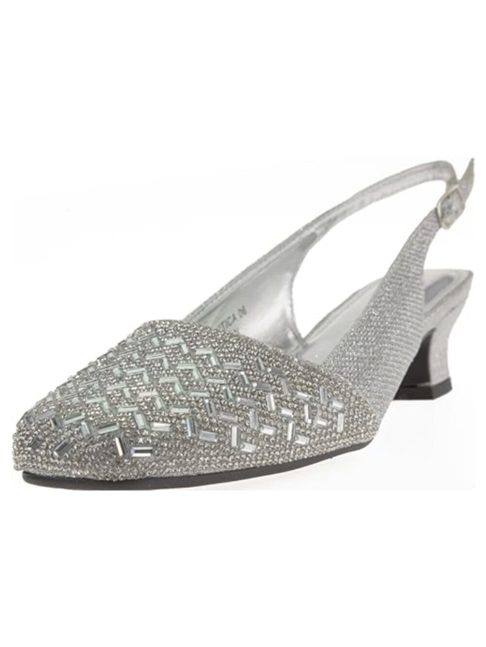 Women's Wide Width Chunky Block Heel Sandals Evening Dress Shoes